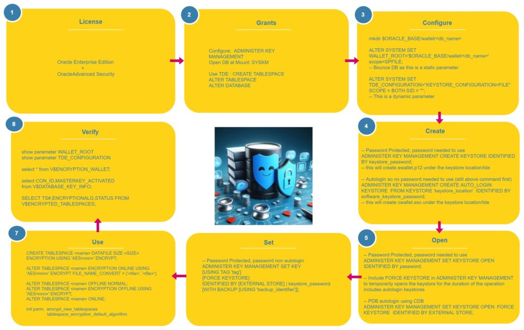 Oracle Database Encryption on Disk using Transparent Data Encryption ...