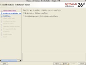 Install Oracle 26ai OEL Linux Software Only – SNOWDBA